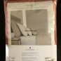 $325 New Yves Delorme Triomphe Cal King Fitted Sheet 75x85" Pink Solid Organic Cotton Sateen France