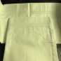 2 New Yves Delorme Triomphe King Pillowcases Thevert Solid Light Green Cotton Sateen France