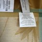 New Yves Delorme Tea Towel Leopard Palm Trees Cotton Jacquard Gold Yellow Multi France