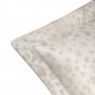 New Pair Yves Delorme Tioman Leopard 2 EURO Shams Animal Print Solid Beige Tan Organic Sateen France