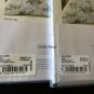 New Pair Yves Delorme Belle de Nuit 2 Standard Shams Cases Floral Reversible France