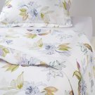 New Pair Yves Delorme Belle de Nuit 2 Standard Shams Cases Floral Reversible France New Pair Yves Delorme Belle de Nuit 2 Standard Shams Cases Floral Reversible France