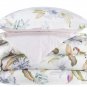 New Pair Yves Delorme Belle de Nuit 2 Standard Shams Cases Floral Reversible France