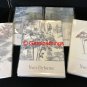 Yves Delorme Boreale Full Fitted Sheet 55x79" Trees Forest White Bronze Multi Organic Cotton Sateen