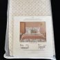 Yves Delorme Laos Fitted Sheet C King 75x85" / 190x215 CM Graphic Geometric Organic Cotton France