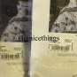 New Pair Yves Delorme Canopee 2 Standard Shams Set White Blue Foliage Tree Art Deco France
