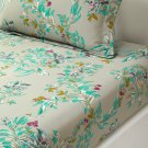 $350 Yves Delorme Alcazar KING FITTED SHEET Palace Garden Floral Multi Green France $350 Yves Delorme Alcazar KING FITTED SHEET Palace Garden Floral Multi Green France