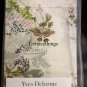 Yves Delorme JARDINS KING FLAT SHEET 114x116" Paris Park Botanical Garden White Multi France