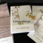 Yves Delorme Eclats Standard Shams Pillowcases 2PC Set Floral Reverse Lila Mauve Purple France