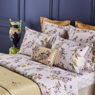 Yves Delorme Romances Sham Case 26x26 Jewel Botanical Floral Reverse Graphics Purple Multi France Yves Delorme Romances Sham Case 26x26 Jewel Botanical Floral Reverse Graphics Purple Multi France