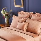 Yves Delorme Triomphe Sienna 2 King Pillowcases Clay Rust Organic Sateen France