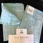 New Pair Yves Delorme Tropics 2 Standard Shams Cases Jacquard Floral Triomphe Lagon Sateen France