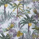 Yves Delorme Iles Duvet Cover Shams 3PC SET Tropical Palm Island Trees Green Purple White France Yves Delorme Iles Duvet Cover Shams 3PC SET Tropical Palm Island Trees Green Purple White France