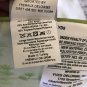 $930 Yves Delorme Mousson Counterpane Bed Cover Throw 100% Silk Tropical Landscape Green Purple
