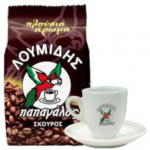 Dark Greek (Turkish) Coffee Loumidis Papagalos 194gr