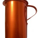 Greek Aluminum Wine Jug 500ml – Traditional Red Tavern Pitcher Made in Greece