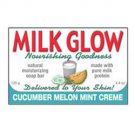 Milk Glow Soap Cucumber-Melon- Mint Creme (125gr)