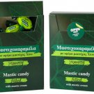 Mastic candy filled with mastic cream. Box75g Mastic candy filled with mastic cream. Box75g