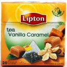 LIPTON tea Vanilla Caramel 20pcs 34g