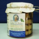 Roasted courgettes in oil (product of organic farming).