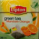 Lipton green tea Mandarin Orange 20 pyramid tea bags