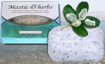 Mastic & herbs soap with sea algae