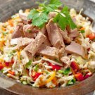 Politiki salad with Alonissos tuna