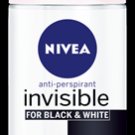 Nivea Women Invisible Black & White Clear 48Hr Anti-Perspirant Roll On 50ml Nivea Women Invisible Black & White Clear 48Hr Anti-Perspirant Roll On 50ml