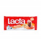 LACTA MILK CHOCOLATE DOUBLE CARAMEL 110gr LACTA MILK CHOCOLATE DOUBLE CARAMEL 110gr