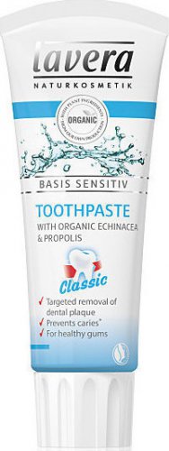 Lavera Organic Basis Classic Toothpaste with Propolis  (75ml)
