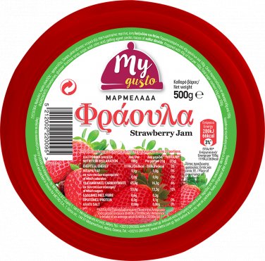 My Gusto Strawberry Jam 500gr