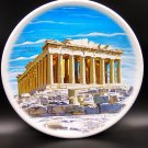 PORCELAIN PLATE DEPICTING PARTHENON
