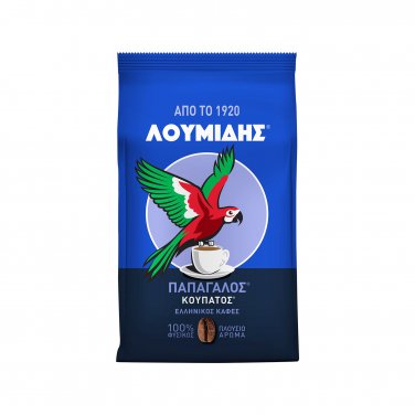 Loumidis Papagalos greek coffee koupatos 290gr