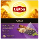 Lipton CHAI With Cinnamon Black Tea Infusion Tea bags 2 x Pack 40 Tea Bags Total