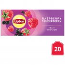 Lipton Raspberry Tea % Berries 20 Sachets 1.6gr