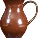 Greek Traditional Ceramic Wine Jug 500ml – Handmade Rustic Red Pitcher