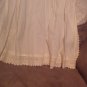NWT Intro off whie crochet elastic waist size XL