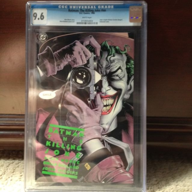 Batman Killing Joke 1st Print Cgc 9 6 Graded