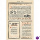 Iver Johnson Arms & Cycle Fitchburg mass 1912 ad American products to be sold in Australia E132