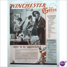 1929 Winchester Christmas rifle full page color ad E192