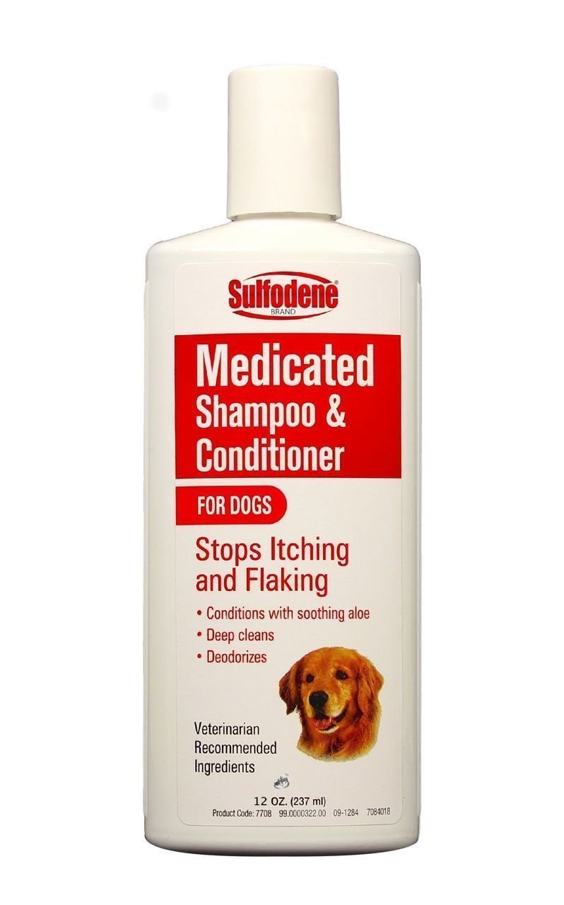 Sulfodene Medicated Shampoo & Conditioner for Dogs 12oz