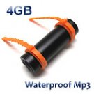 4GB Waterproof MP3 Player FM Radio with OLED Screen Display for Swimming