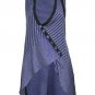 Ladies Sleeveless Purple stripe Autumn Vest Size XL