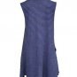 Ladies Sleeveless Purple stripe Autumn Vest Size XL