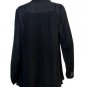 Ladies Long Sleeves Black Mocca Cardigan