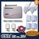 Wireless Home Alarm Security System w/ Auto Dial SMS GSM (SIM Card) #204