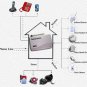 Wireless Home Alarm Security System w/ Auto Dial SMS GSM (SIM Card) #402