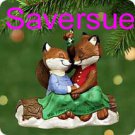 Hallmark Ornament 2001 Our First Christmas Together Fox