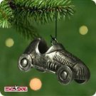 2001 Hallmark Ornament MINIATURE The Monopoly Race Car Pewter # 2 Series