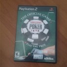 World Series of poker PS2 Game